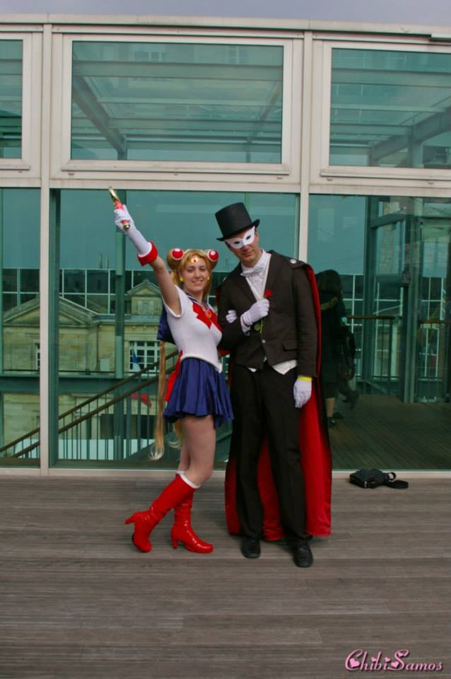 Sailor Moon et Tuxedo Kamen