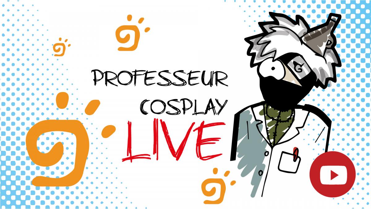 Prof cosplay live